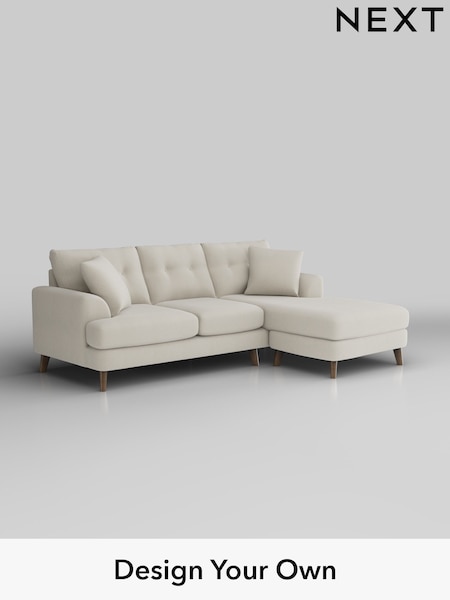 Relaxed Linen Look/Oyster Parker Buttoned Back (H37276) | £1,850