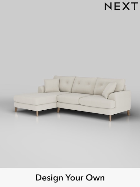 Relaxed Linen Look/Oyster Parker Buttoned Back (H37276) | £2,199
