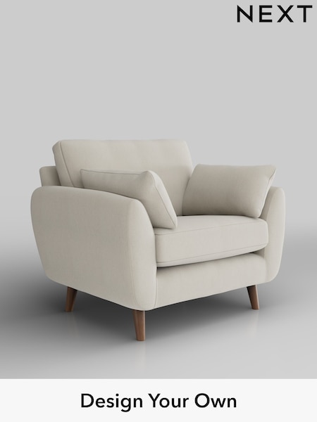 Relaxed Linen Look/Oyster Wilson (H37277) | £650