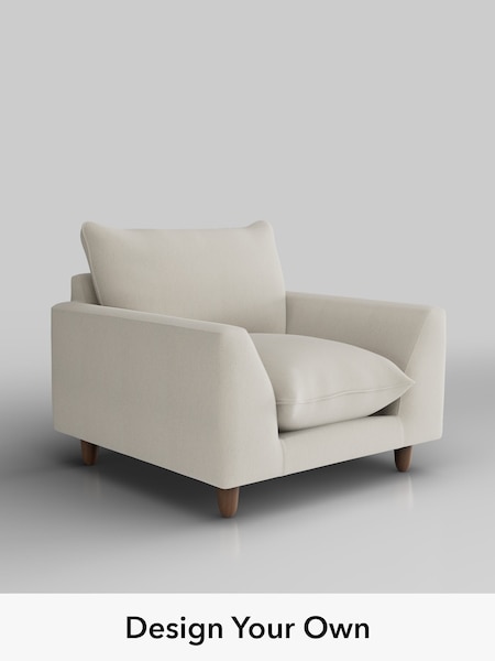 Relaxed Linen Look/Oyster Noa Deep Relaxed Sit (H37278) | £875