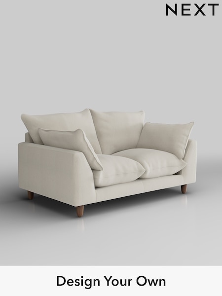 Relaxed Linen Look/Oyster Noa Deep Relaxed Sit (H37278) | £1,075