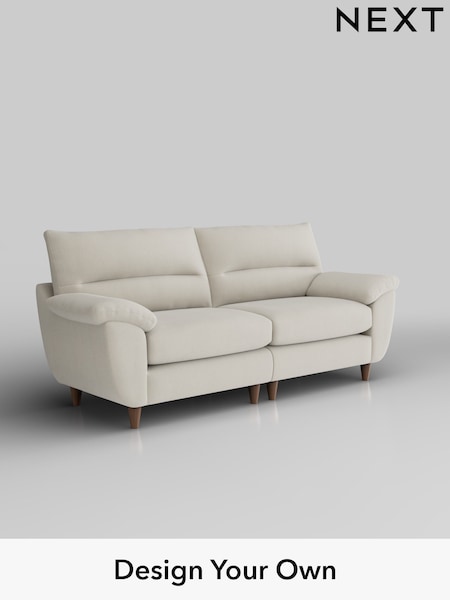 Relaxed Linen Look/Oyster Elliot Highback (H37279) | £1,275