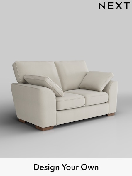 Relaxed Linen Look/Oyster Stamford (H37282) | £1,050