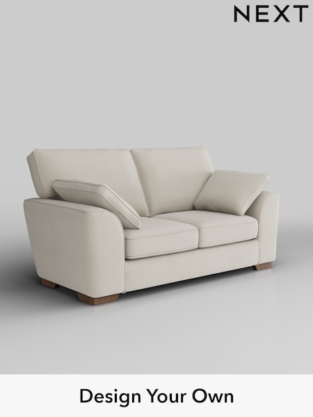 Relaxed Linen Look/Oyster Stamford (H37282) | £1,150