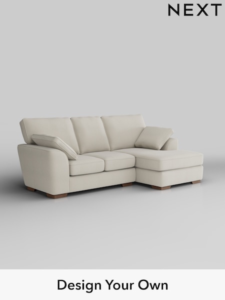 Relaxed Linen Look/Oyster Stamford (H37282) | £1,699