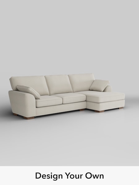 Relaxed Linen Look/Oyster Stamford (H37282) | £1,950
