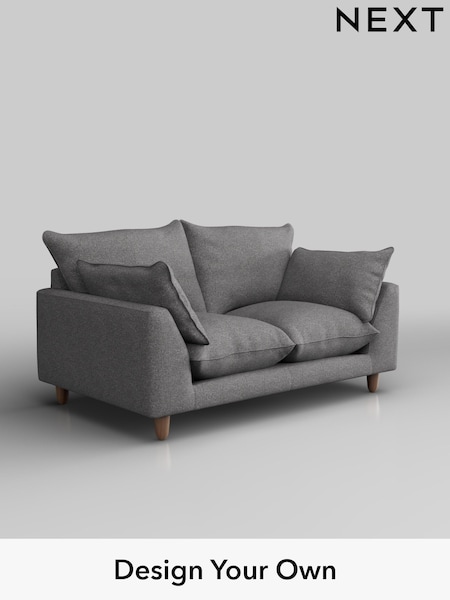 Studio Chenille/Mid Grey Noa Deep Relaxed Sit (H37291) | £950