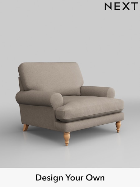 Studio Chenille/Mid Natural Erin Deep Relaxed Sit (H37295) | £750