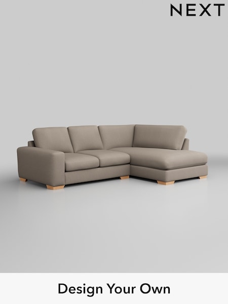 Studio Chenille/Mid Natural Houghton Deep Relaxed Sit (H37300) | £2,025