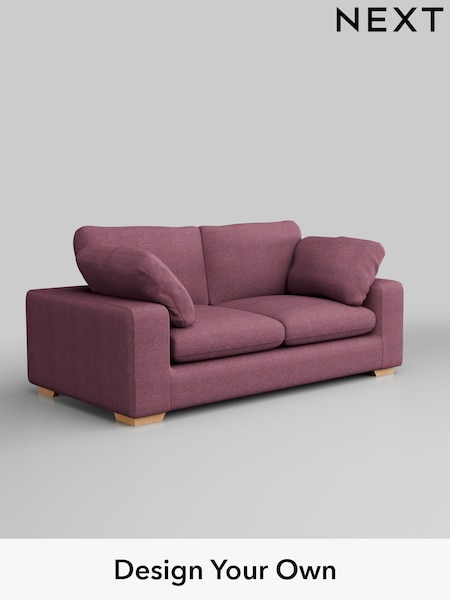 Tweedy Blend Easy Clean/Mid Mulberry Purple N Premium The Snuggle Grand (H37301) | £1,699
