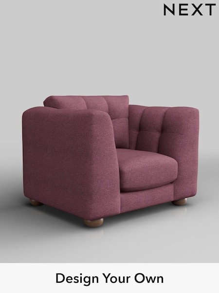 Tweedy Blend Easy Clean/Mid Mulberry Purple Jasmine (H37302) | £975