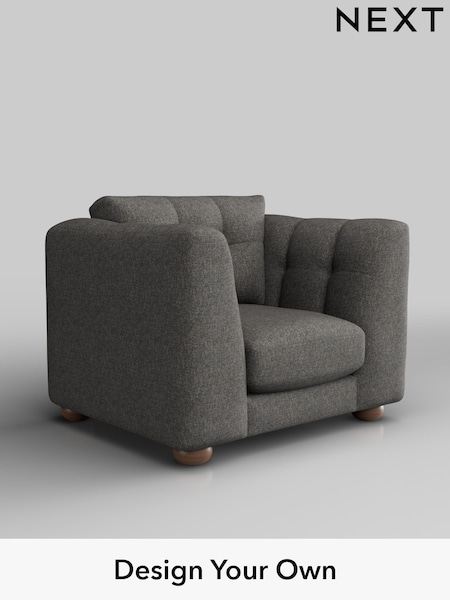 Tweedy Blend Easy Clean/Dark Grey Jasmine (H37303) | £975