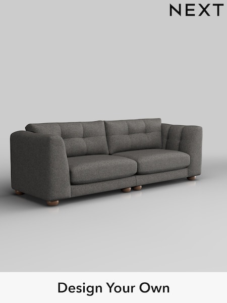 Tweedy Blend Easy Clean/Dark Grey Jasmine (H37303) | £1,475