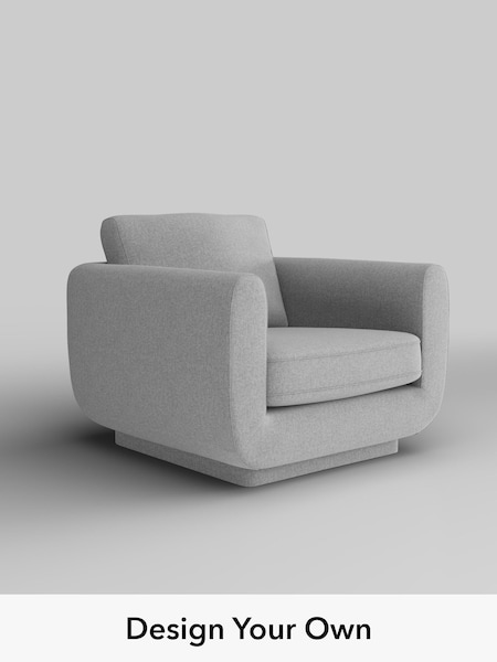 Tweedy Blend Easy Clean/Light Silver Grey N Premium Pia (H37310) | £925