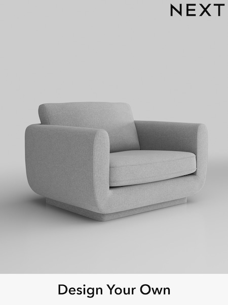 Tweedy Blend Easy Clean/Light Silver Grey N Premium Pia (H37310) | £1,025