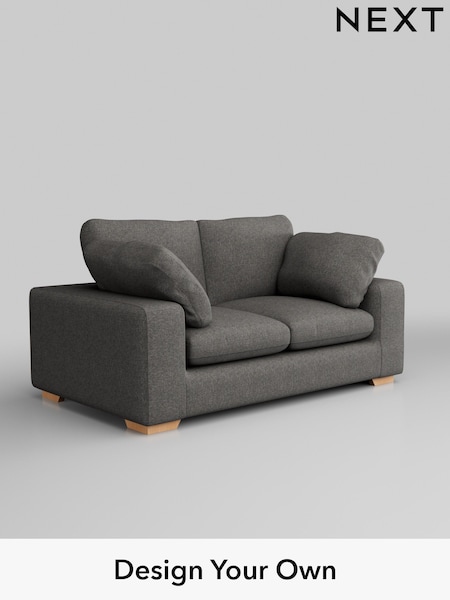 Tweedy Blend Easy Clean/Dark Grey N Premium The Snuggle Grand (H37311) | £1,599
