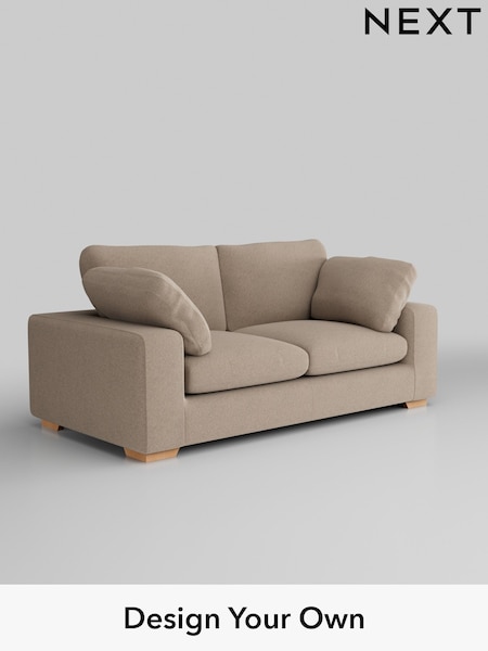 Tweedy Blend Easy Clean/Light Dove Natural N Premium The Snuggle Grand (H37313) | £1,699