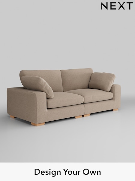 Tweedy Blend Easy Clean/Light Dove Natural N Premium The Snuggle Grand (H37313) | £1,799