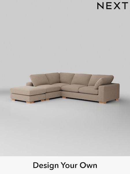 Tweedy Blend Easy Clean/Light Dove Natural N Premium The Snuggle Grand (H37313) | £3,399