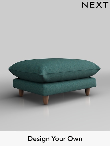 Tweedy Chenille/Dark Teal Green Noa Deep Relaxed Sit (H37314) | £425