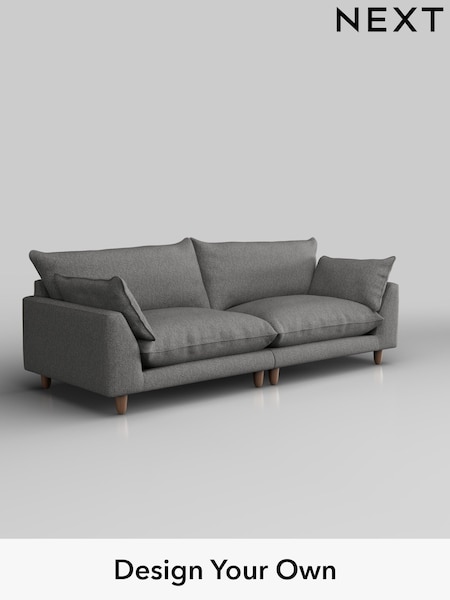Tweedy Chenille/Dark Grey Noa Deep Relaxed Sit (H37315) | £1,275