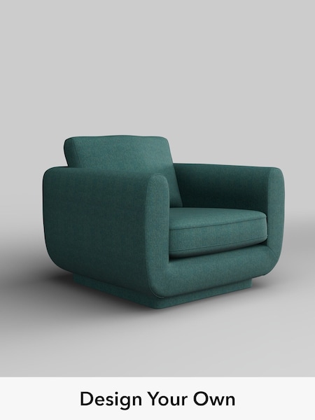 Tweedy Chenille/Dark Teal Green N Premium Pia (H37316) | £925