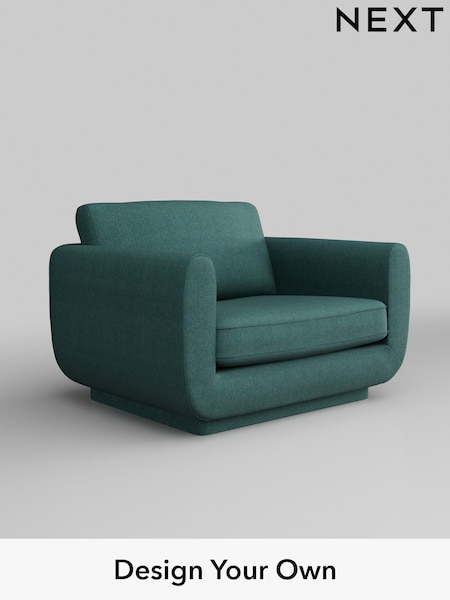Tweedy Chenille/Dark Teal Green N Premium Pia (H37316) | £1,025