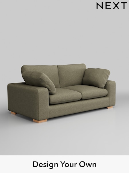 Tweedy Chenille/Mid Moss Green N Premium The Snuggle Grand (H37325) | £1,699