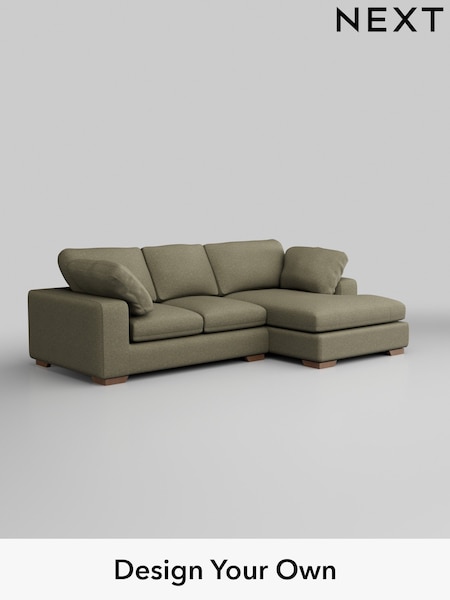 Tweedy Chenille/Mid Moss Green N Premium The Snuggle Grand (H37325) | £2,475