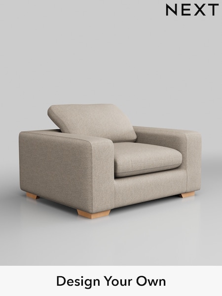 Tweedy Chenille/Mid Natural N Premium The Snuggle Grand (H37326) | £1,299