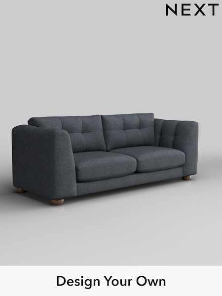 Tweedy Chenille/Navy Blue Jasmine (H37329) | £1,375