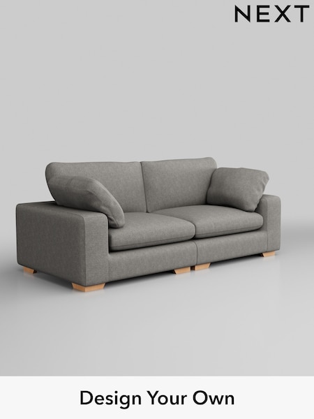 Tweedy Chenille/Mid Grey N Premium The Snuggle Grand (H37330) | £1,799