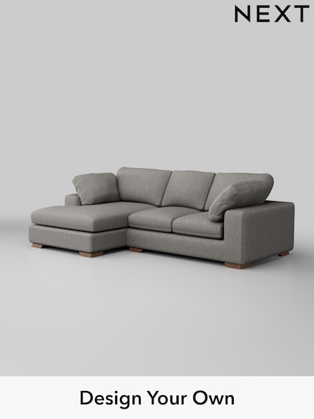 Tweedy Chenille/Mid Grey N Premium The Snuggle Grand (H37330) | £2,475
