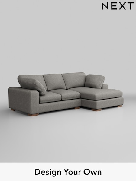 Tweedy Chenille/Mid Grey N Premium The Snuggle Grand (H37330) | £2,475