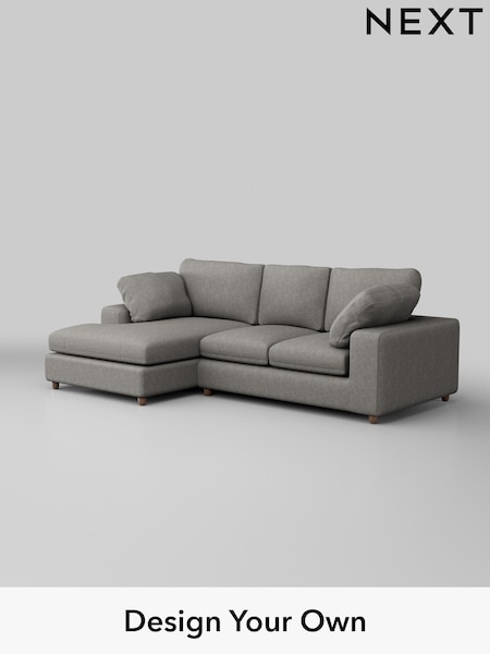 Tweedy Chenille/Mid Grey N Premium The Snuggle Grand (H37330) | £2,575