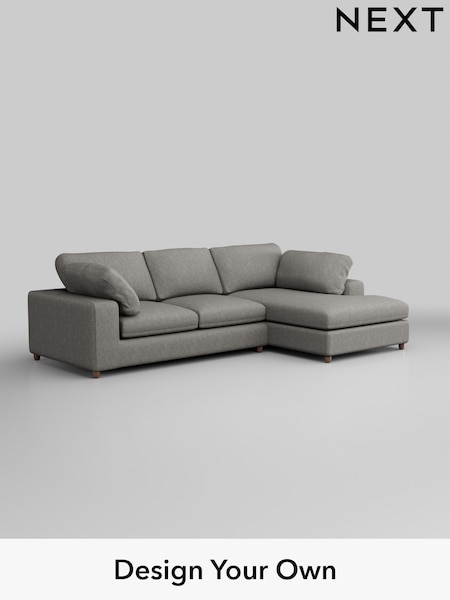 Tweedy Chenille/Mid Grey N Premium The Snuggle Grand (H37330) | £2,650
