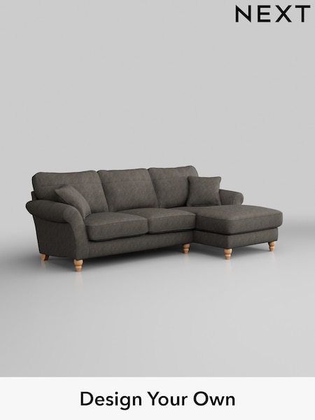 Antiqued Leather/Grey Ashford Leather (H37336) | £2,775