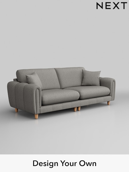 Woven Chenille Easy Clean/Light Grey Odella (H37344) | £1,475