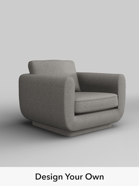 Woven Chenille Easy Clean/Light Grey N Premium Pia (H37345) | £1,025