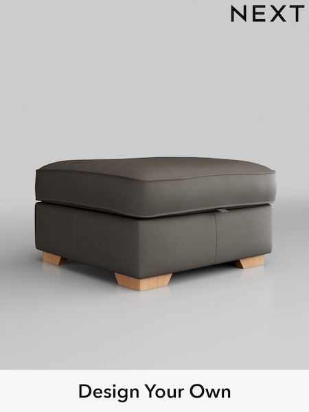 Turin Leather/French Grey Stamford Leather (H37349) | £550