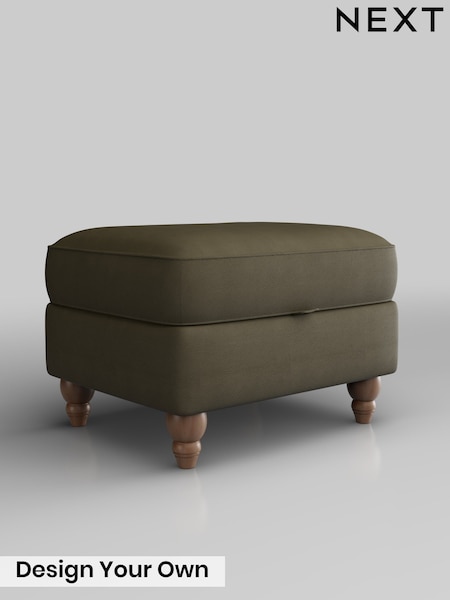 Turin Leather/Moss Green Ashford Leather (H37350) | £550