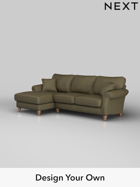 Turin Leather/Moss Green Ashford Leather (H37350) | £2,675