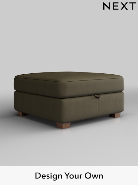 Turin Leather/Moss Green Heath Highback Leather (H37360) | £550