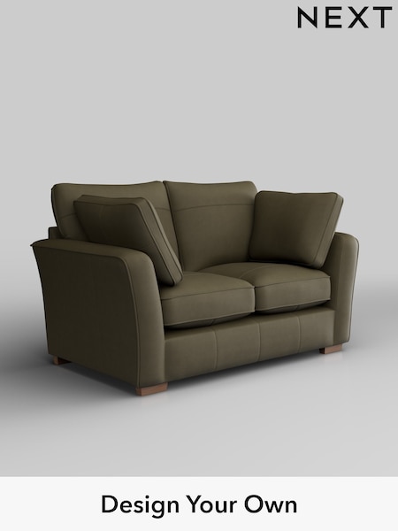 Turin Leather/Moss Green Heath Highback Leather (H37360) | £1,850