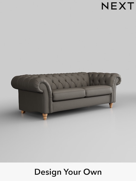 Turin Leather/French Grey Gosford Leather Deep Sit (H37364) | £2,625