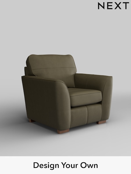 Turin Leather/Moss Green Malvern Leather (H37366) | £1,125