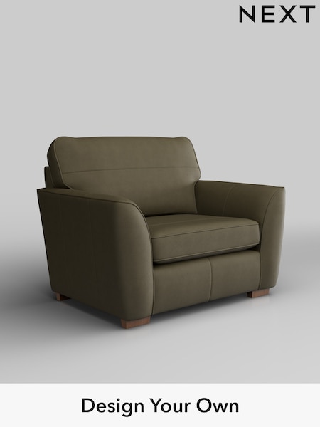 Turin Leather/Moss Green Malvern Leather (H37366) | £1,225