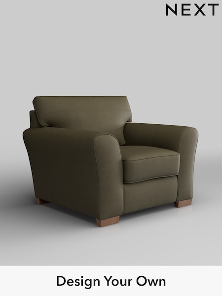 Turin Leather/Moss Green Michigan Leather (H37368) | £1,125
