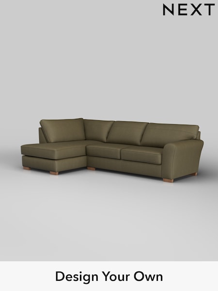 Turin Leather/Moss Green Michigan Leather (H37368) | £2,550