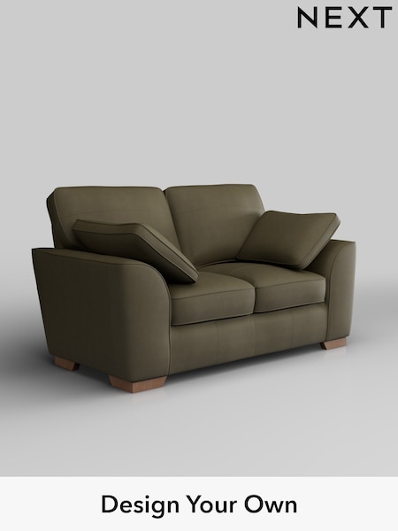 Turin Leather/Moss Green Stamford Leather (H37370) | £1,875